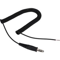 Militäranschluss Hubschrauber Headset -Kabelkabelkabel -Kabel -Tablet für Mobiltelefon von KKMOON