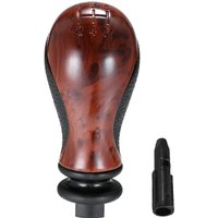 Holz-Schaltknauf für Citroën • 5-Gang • Mit Adapter • Kompatibel mit C2/C3/C4/C5/Xsara/Xantia/Picasso/Pluriel (1999-2010) • Edle Holzoptik • Einfache von KKMOON