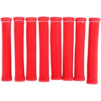 Kkmoon - 8pcs 1600 Grad Zündkerzenschutz Beschützer Rot Drahtstiefel Wärmeschildabdeckung Isolator für Autowagen von KKMOON