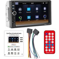 Car MP5 Player mit Bluetooth Handy-Verbindung, 7-Zoll-Bildschirm, mehrsprachig, mit Radio für Auto-Media-Player von KKMOON
