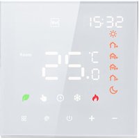 Kkmoon - Thermostat intelligent à écran tactile complet, alimentation 16A blanche von KKMOON
