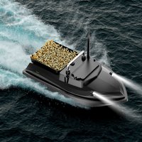 Kkmoon - V050 Premium Köderboot mit Dual-Antrieb • 500m Fernsteuerung • 18.000mAh Akku • 2KG Traglast • Automatischer Kurshalt & GPS-Korrektur • von KKMOON