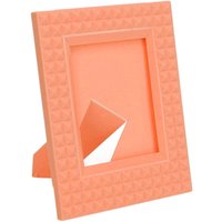 Kkmoon - Mini -Fotorahmen 4.3x3.3in Bild für Desktop Tabletop Instant Instax 12 11 9 8 7 Evo Polaroid Orange von KKMOON