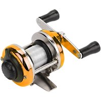 Kkmoon - Moulinet de Pêche sur Glace 'Déqù' - Compact & Portable (Doré) - Avec Fil Métallique - Idéal pour Pêche Hivernale en Extérieur von KKMOON