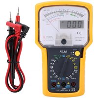 Kkmoon - Multimeter KT7030 Doppelanzeige Analog/Digital - Hohe Präzision und Empfindlichkeit - Messung von Widerstand, Spannung und Strom - Inklusive von KKMOON