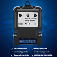 Pwm Solar Laderegler 10A Intelligente 6V/12V Solarladesteuerung Mit LCD-Display & Temperaturkompensation Für Batterie-Management IP68 wasserdicht von KKMOON