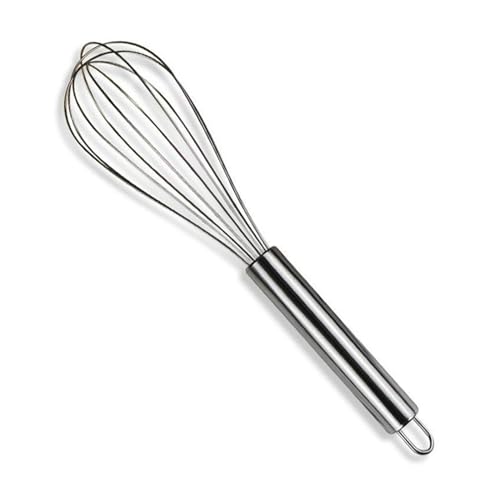 Edelstahl Butter-Mixer und Milchsahne, Küchenutensilien, Ballon-Eier-Schneebesen, Handheld-Eier-Küchenzubehör (Color : XL) (XL) von KKPLO
