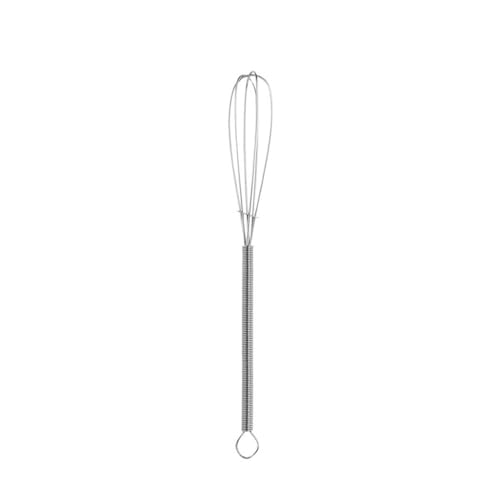 Edelstahl Mini Ei Manuell rotierender Sahne-Schneebesen Nützlicher Rührer, kompatibel zum Mischen von Küchenteilen, tragbarer Backrührer (Color : Sl-S) (Sl) von KKPLO