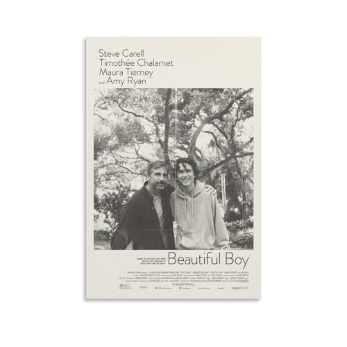 KKPLO Filmposter "Beautiful Boy" mit 2 Postern, dekoratives Gemälde, Leinwand, Wandposter und Kunstdruck, modernes Familienschlafzimmer-Dekor-Poster, 20 x 30 cm von KKPLO
