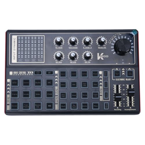 Computer Live Sound Card Multi DJ Mixer Effects Voice Changers LED Lights Soundboard für PC -Spiels Broadcast Computer Live Sound Card Multi DJ Mixer Effects Voice Changers LED Lights Soundboard für PC -Spiels Broadcast von KKPLZZ