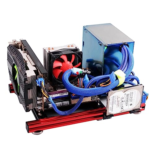 DIY Mini Open Aluminum Alloy Frame ITX Motherboard PC Computer Case von KKPLZZ
