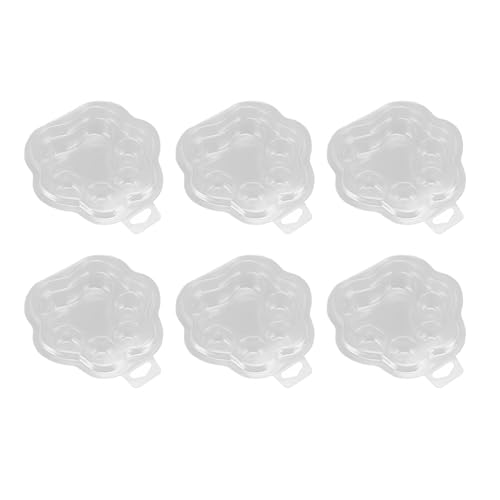 KKPLZZ 25pcs Katzenkrallen -Wachs -Schmelzenbehälter, Haustier Klares Leeres Wachsschmelze für DIY -Pralinen Dochless Candles Seife Making KKPLZZ 25pcs Katzenkrallen -Wachs -Schmelzenbehälter, Haustier Klares Leeres Wachsschmelze für DIY -Pralinen Dochless Candles Seife Making von KKPLZZ