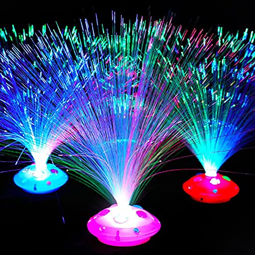 KKPLZZ Bunte LED-Faseroptik-Lichter, Gartendekorationen LED-Atmosphärenlampe Kunst-dekorative Lampe für Feiertags-Party-Gehweg-Garten-Patio-Rasen-Dekoration von KKPLZZ