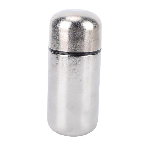 KKPLZZ Mini -Wasserflasche, 150 Ml Doppelschicht Vakuum Isoliertes Ti -Flasche für Heiße Kalte Getränke, Tragbares Design für Reisearbeitsstudie von KKPLZZ