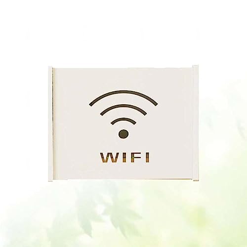 KKRANG Router Rack Mount Router Box und Kabelversteckung für Wireless Router Aufbewahrungsbox Wandregal für Wi-Fi-Box, A24 x 8,5 x 20 cm von KKRANG
