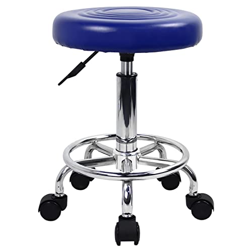 KKTONER Rollhocker mit Pedal (Blau) von KKTONER