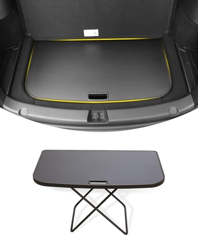 KKTR-CAR für Tesla Campingtisch Tablett Tesla Model 3 Campingtisch Tablett Klappbarer Tisch für 5 Sitzer Tesla Model 3 Zubehör von KKTR-CAR
