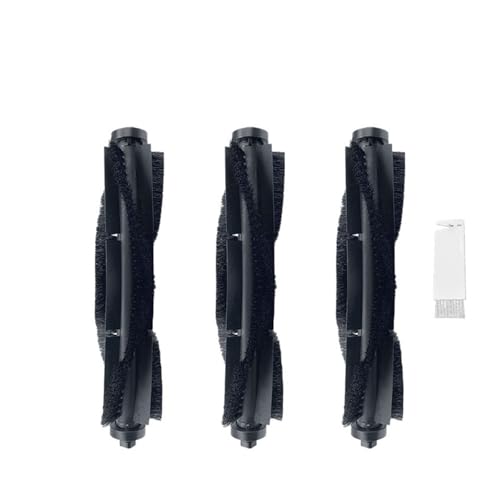 Hauptbürste, kompatibel mit VIomi, S9, kompatibel mit ROIDMI, EVE PLUS, waschbare Rollenbürste, Ersatzzubehör, Ersatzteile for Hauptbürste, Roboterstaubsauger(3PCS) von KKUWVEAMP