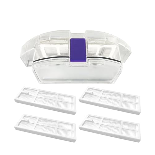 KKUWVEAMP Staubbox, kompatibel mit Narwal, Freo, J3, Roboterstaubsauger, Zubehör, Ersatzteile(Set B) von KKUWVEAMP