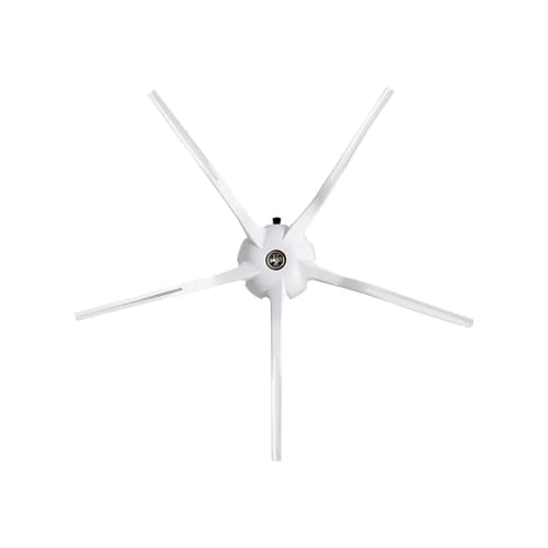 Seitenbürste, kompatibel mit XiaoMi, kompatibel mit Roborock, E25 E35 S5 Max S50 S51 S55 S6 S60 S6 MaxV S6 Pure, Seitenbürste for Roboterstaubsauger(1 pcs white) von KKUWVEAMP