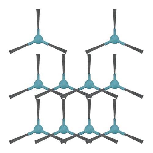 Seitenbürsten for Staubsauger, kompatibel mit Conga, 2499 Ultra, Zubehör for Roboterstaubsauger for den Haushalt, 4/10-teiliges Seitenbürsten-Set(10 pcs) von KKUWVEAMP