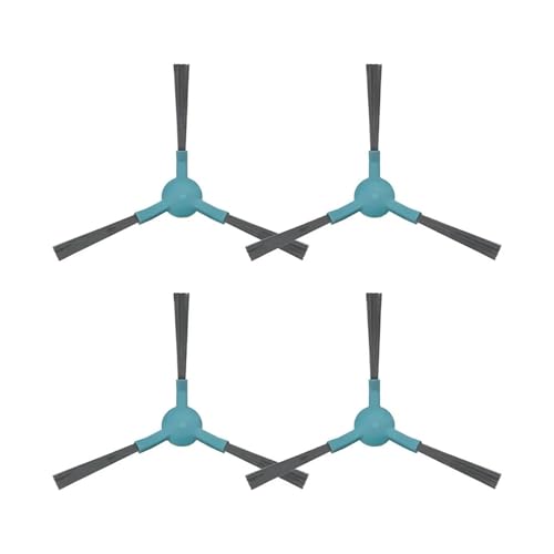 Seitenbürsten for Staubsauger, kompatibel mit Conga, 2499 Ultra, Zubehör for Roboterstaubsauger for den Haushalt, 4/10-teiliges Seitenbürsten-Set(4 pcs) von KKUWVEAMP