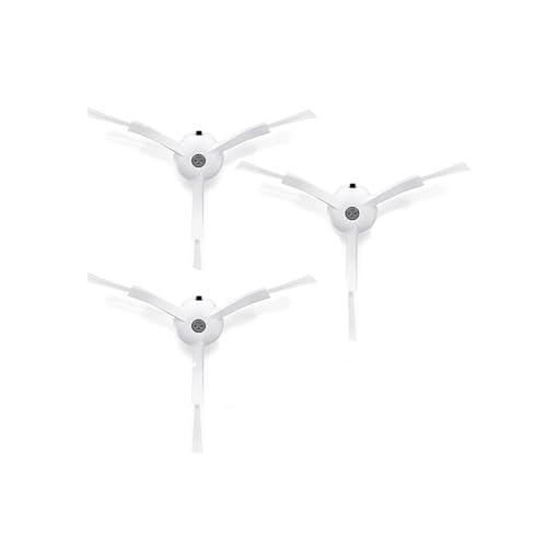 Seitenbürsten for Staubsauger, kompatibel mit Xiaomi, kompatibel mit MI, 1s 2s, kompatibel mit Roborock S50 S51 S55 S6 T6 1./2. Generation, Ersatzzubehör for Roboterstaubsauger(3 pcs) von KKUWVEAMP