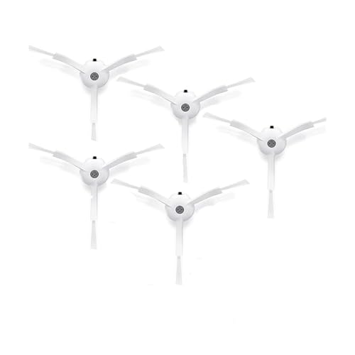 Seitenbürsten for Staubsauger, kompatibel mit Xiaomi, kompatibel mit MI, 1s 2s, kompatibel mit Roborock S50 S51 S55 S6 T6 1./2. Generation, Ersatzzubehör for Roboterstaubsauger(5 pcs) von KKUWVEAMP