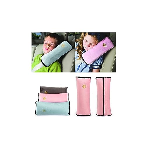 Nackenkissen für Reisen Auto Kopfstütze Kissen Baby Nackenstützkissen Kleinkind weiches Nackenkissen Kissen für Autositz Kinderwagen Flugzeug Zug Kopf Nackenstütze (1pc) von KKYONG