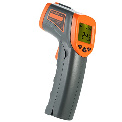 -32～380℃ Portable Handheld Digital Non-contact IR Infrared Thermometer Temperature Tester Pyrometer Industrial Infrared Thermometer LCD Display with Backlight Centigrade Fahrenheit (NOT for Humans) von KKnoon