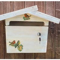 Brief, Postkasten, Mailbox, Ländlich Geflammt, Natur Oder Romantisch in Shabby Look von KKreativ