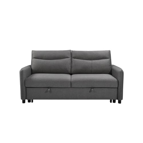 3-in-1 umwandelbares Schlafsofa aus Stoff, Loveseat Futon Couch mit Ausziehbett, Loungesofa mit Liege von KLAJHHSSSSSSSSS