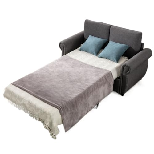 Ausziehbares Schlafsofa mit Memory-Matratze in Doppelbettgröße für Wohnzimmer von KLAJHHSSSSSSSSS