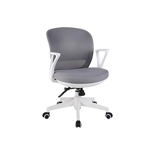 Bürostuhl, Schreibtischstuhl, Netz-Computerstuhl mit Lendenwirbelstütze, breiter Sitz, verstellbare Arme, rollender Drehstuhl, ergonomischer Chefsessel für (Farbe: C) (B) von KLAJHHSSSSSSSSS