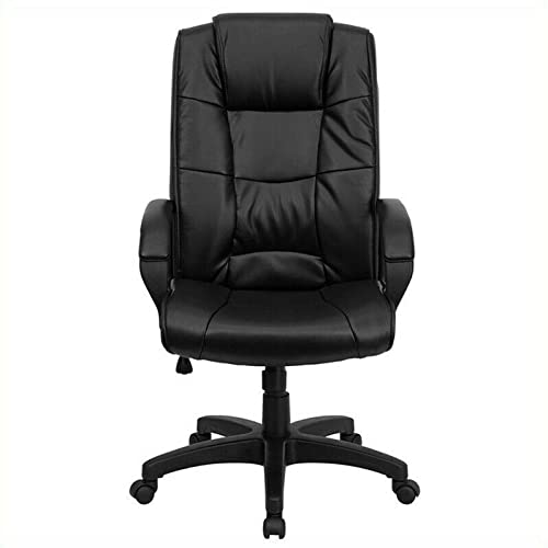 Bürostuhl Chefsessel Bürostuhl mit hoher Rückenlehne in Schwarz Schreibtischstuhl Gaming Stuhl von KLAJHHSSSSSSSSS