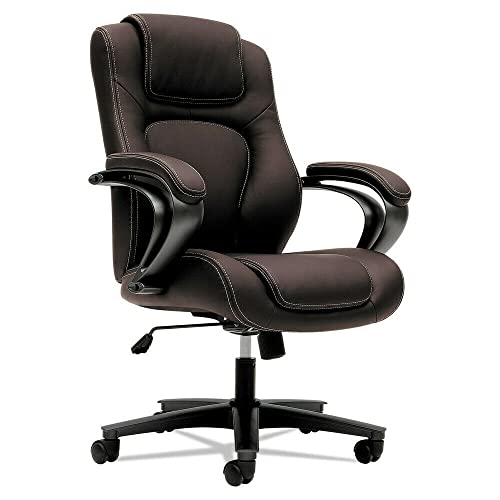 Bürostuhl Chefsessel Hochlehner Braun Schreibtischstuhl Gaming Stuhl von KLAJHHSSSSSSSSS