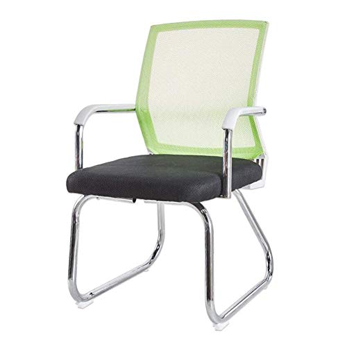Bürostuhl aus Netzstoff, Rückenlehne, ergonomischer Computer-Schreibtischstuhl, Bogenform, Bürobedarf, langlebig, stark (Farbe: Grün), Farbe: Grün (Farbe: Blau) von KLAJHHSSSSSSSSS