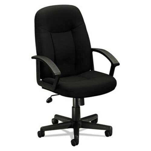Bürostuhl mit mittlerer Rückenlehne, Dreh-/Kippstuhl, schwarzer Stoffrahmen, Schreibtischstuhl, Gaming-Stuhl von KLAJHHSSSSSSSSS