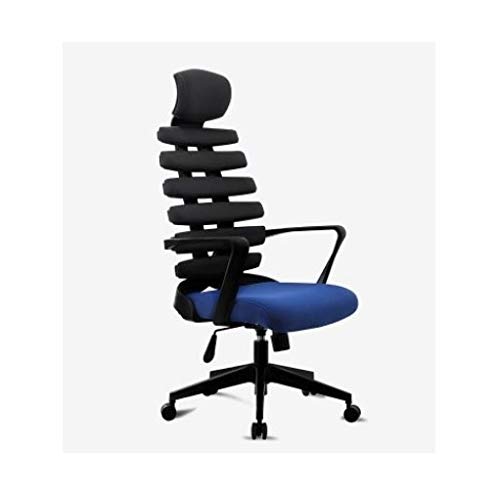 Computerstuhl für Zuhause zur Arbeit in einem Bürostuhl, Mitarbeiterstuhl, Netzaufzug, Drehstuhl, Aufzug, Studentenwohnheim, Stuhl (Farbe: B) (C) von KLAJHHSSSSSSSSS