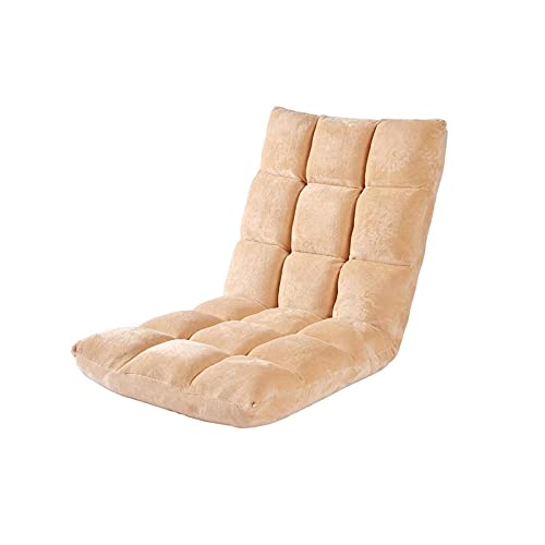 Klappstühle, Liegestühle, Innenliegen, faule Sofastühle mit 6 Ställen, verstellbare Rückenlehne, dicker Sitz, 1115012 cm (Farbe: C) (A) von KLAJHHSSSSSSSSS