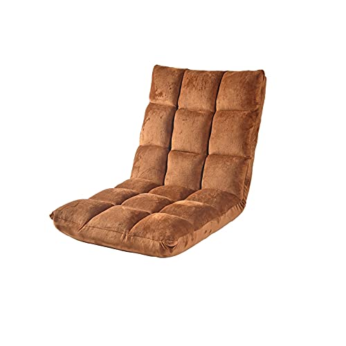 Klappstühle, Liegestühle, Innenliegen, faule Sofastühle mit 6 Ställen, verstellbare Rückenlehne, dicker Sitz, 1115012 cm (Farbe: C) (D) von KLAJHHSSSSSSSSS