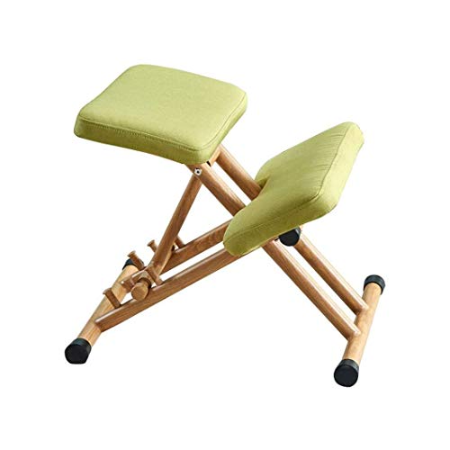 Orthopädischer Stuhl Kniestuhl Computerstuhl Home Lift Freizeitstuhl Bürostuhl Lernstuhl (Farbe: Grau) (Grün) von KLAJHHSSSSSSSSS