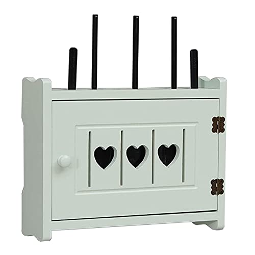 Router Regal Schweberegal Wandmontage TV-Box Set-Top Aufbewahrungsbox Kabelbuchse Draht Organizer Rack für Schlafzimmer Wohnzimmer Büro D (B) von KLAJHHSSSSSSSSS