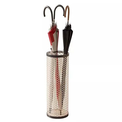 Schirmständer für den Eingangsbereich, runder Schirmhalter, freistehender Regenschirmständer, Metallnetz-Regenschirmständer, hält Ihre Böden trocken und ordentlich, für Gehstöcke (A Style Color1) von KLAJHHSSSSSSSSS