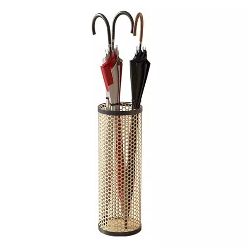 Schirmständer für den Eingangsbereich, runder Schirmhalter, freistehender Regenschirmständer, Metallnetz-Regenschirmständer, hält Ihre Böden trocken und ordentlich, für Gehstöcke (A Style Color2) von KLAJHHSSSSSSSSS