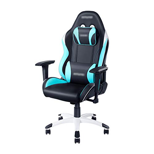 Schreibtischstühle, Gaming-Stuhl, hohe Rückenlehne, integrierter künstlicher Stuhl, Cockpit, Bürostuhl, Computerstuhl, Zuhause, bequemer Drehstuhl (Farbe: C1, Größe: 73,573,5129 cm) (A1, 73,5 x 73,5 x von KLAJHHSSSSSSSSS