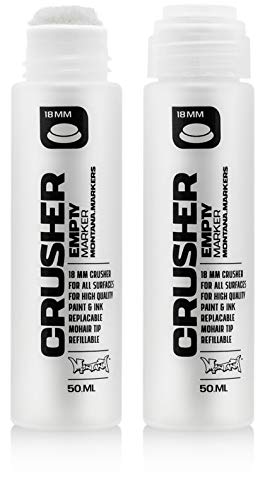 KLAMOTTEN STORE Leer Marker Empty Squeezer mit 50ml Fassungsvermögen Behälter mit weichem Quetschkörper und Filz zum schreiben und malen 1 Stück KLAMOTTEN STORE Leer Marker Empty Squeezer mit 50ml Fassungsvermögen Behälter mit weichem Quetschkörper und Filz zum schreiben und malen 1 Stück von KLAMOTTEN STORE