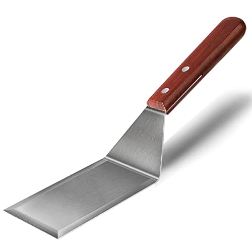 KLAQQED Pfannenwender, Pfannenwender Edelstahl, Grillspachtel Grillwender Pfannenwender Metall Küchenspachtel Grillspachtel Edelstahl Spatula, Küchenhelfer Küchenutensilien Küchengeräte Kitchen Gadget von KLAQQED