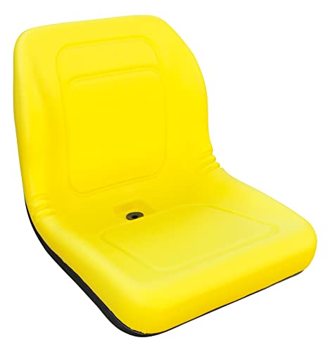 Sitzschale gelb Rasenmäher Schleppersitz Traktorsitz Gator Trail, Worksite, Turf, Utility von KLARA SEATS
