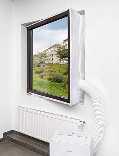 KLARBACH Fensterabdichtung Has_01 | Optimal für Mobile Klimaanlagen und Abluft-Trockner | 4 Meter Länge | Weiß KLARBACH Fensterabdichtung Has_01 | Optimal für Mobile Klimaanlagen und Abluft-Trockner | 4 Meter Länge | Weiß von KLARBACH